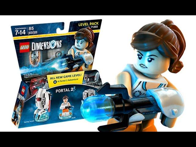 LEGO Dimensions PORTAL  2 LEVEL PACK - 71203 Companion Cube  #2