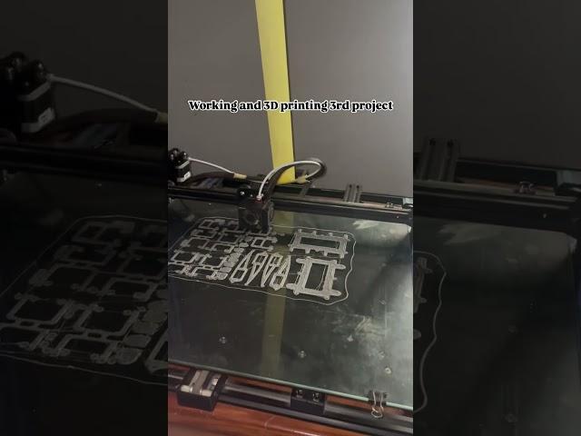 Quadruple spider robot printing #robotics #engineering #3dprinting #arduino #cncsoftware #technology