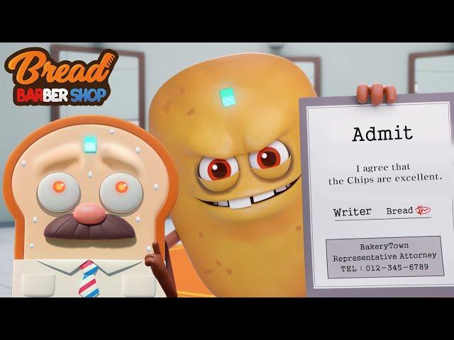 BreadBarbershop3 | Chips that beat Bread | english /animation/dessert