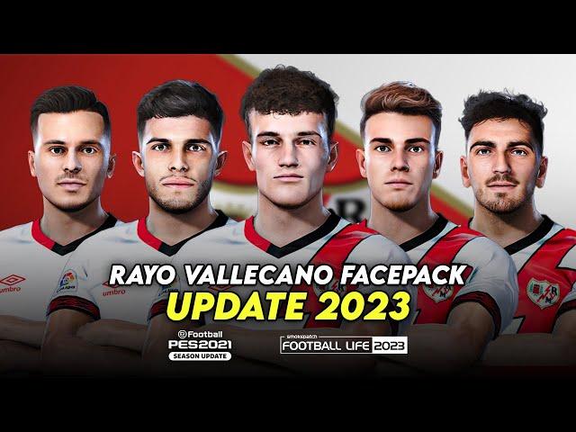 RAYO VALLECANO FACEPACK 2023 | SIDER CPK | SMOKE PATCH FOOTBALL LIFE 2023 & PES 2021