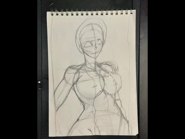 (JJK) Sketching Nobara #drawing #art #anime #timelapse #sketch #jjk