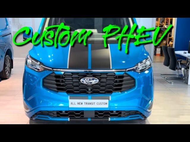 ️2024 Ford Transit Custom Sport PHEV DCIV Double Cab Express Walkaround ️