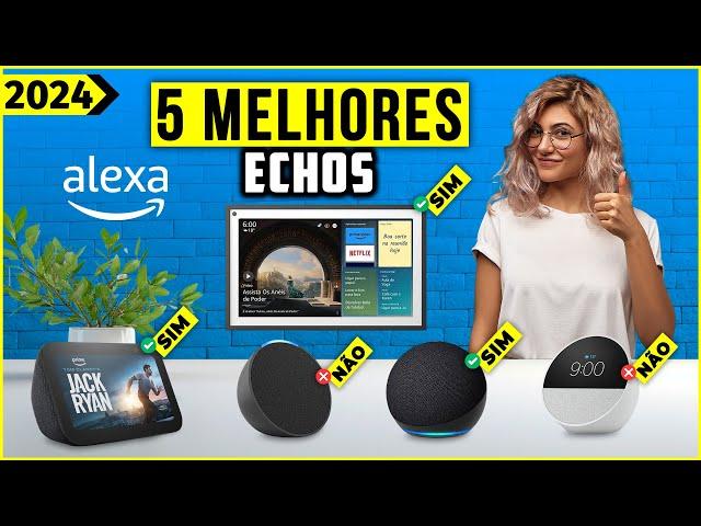 Os 5 Melhores Echo / Amazon Echo De 2024! - Tem Bom e Barato, Com Fire TV e Outros.