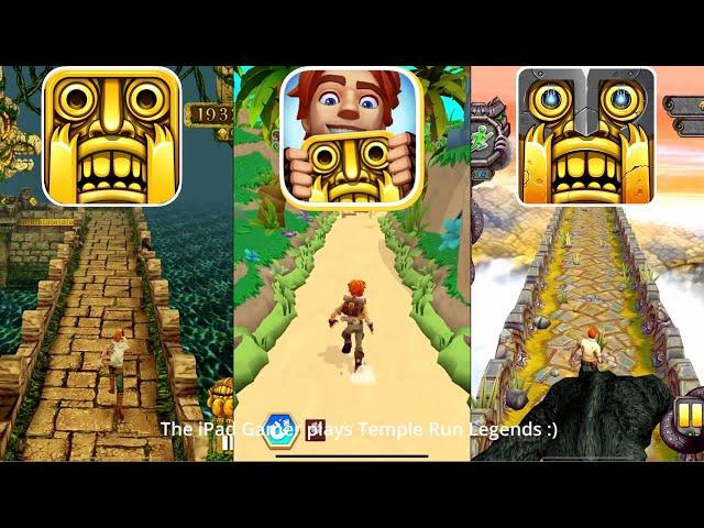 Temple Run Legends VS Temple Run 1 VS Temple Run 2 | Temple Run Legends Gameplay