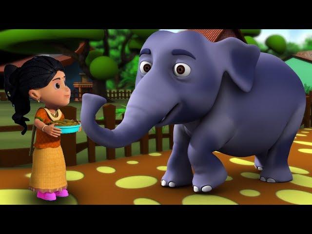 Hathi Raja Kahan Chale | Hindi Nursery Rhymes | Baby Rhymes | Kids Song | हाथी राजा कहाँ चले