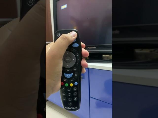 Tata play remote tv on