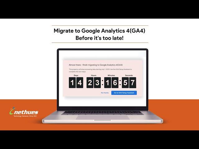 Migrate To Google Analytics 4(GA4), Before It's Too Late!