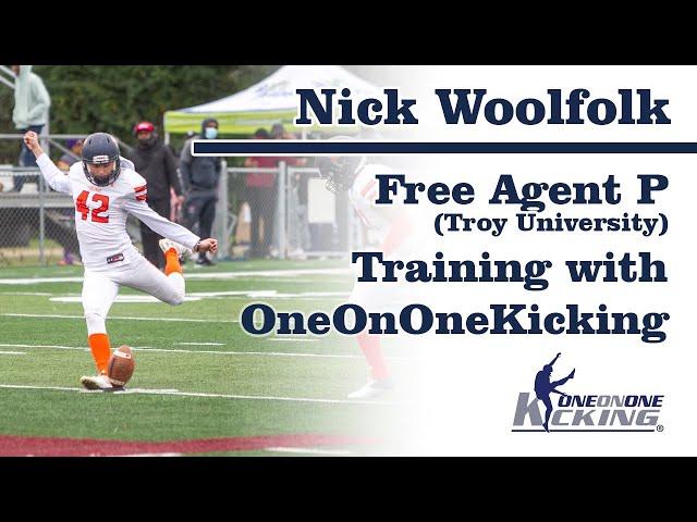 Nick Woolfolk | Free Agent P | Training W/ One On One Kicking