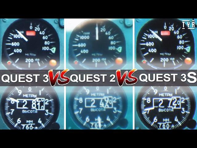 THROUGH THE LENSES - QUEST 3S (SS) vs Quest 2 vs Quest 3 - PCVR