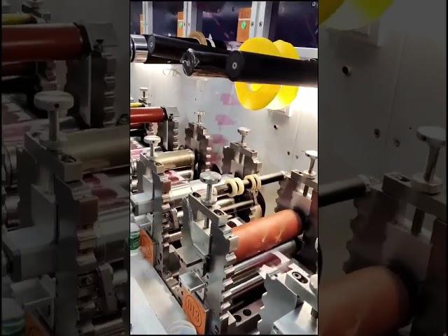 Automated Solutions for Battery Adhesive Label Production (rotary die cutting machine) #fumart #die
