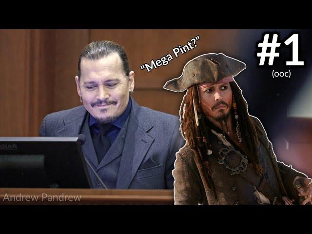 Johnny Depp Being Hilarious in Court! (Part 1)