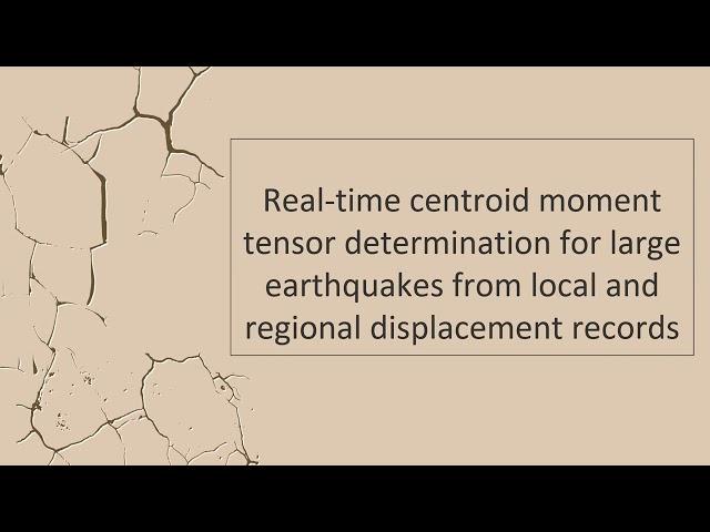 THE CENTROID OF MOMENT TENSOR PROJECT_PAJARILLO AND SANTILLANA