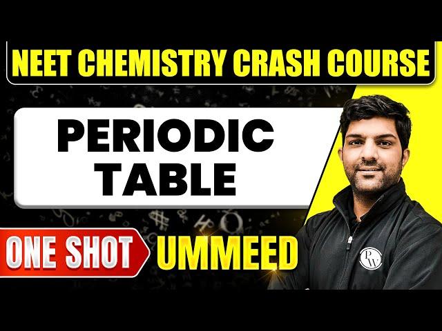 PERIODIC TABLE in 1 Shot: All Concepts, Tricks & PYQs | NEET Crash Course | Ummeed