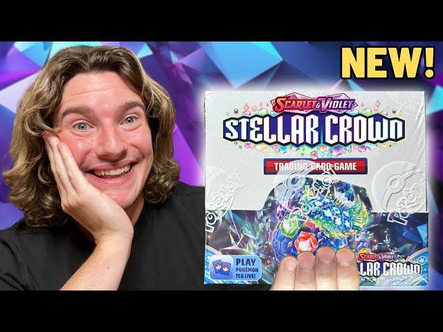 Opening the BRAND NEW Stellar Crown Pokemon Cards!