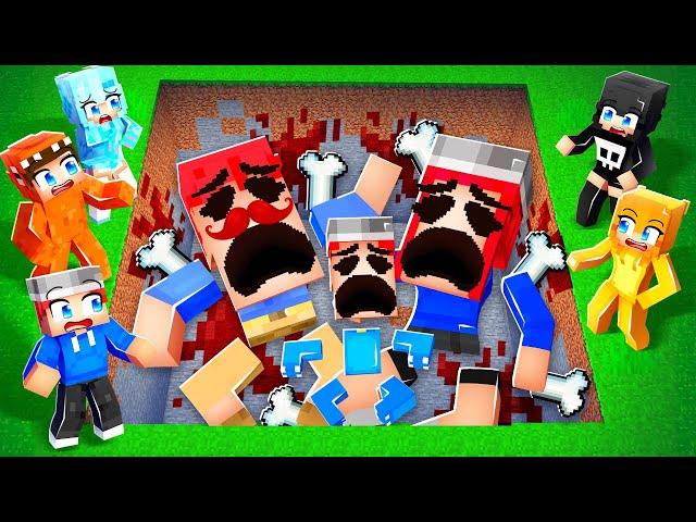 Gara Found SCARY BURIED GARA FAMILY in Minecraft!