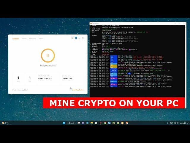 How to mine CRYPTO on your PC in 2023