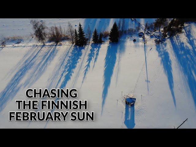 February in Finland: A Winter Drone Journey Between Sunrise and Sunset