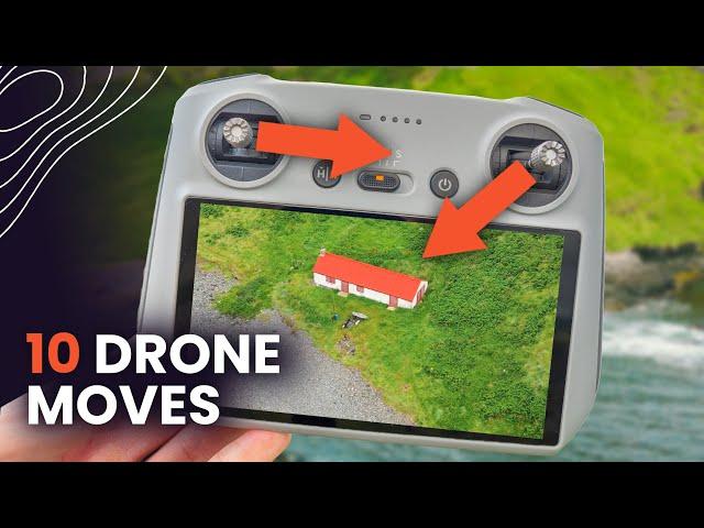 10 Creative DRONE Moves I Wish I'd Known SOONER | DJI Mini 4/Mini 3 Tips For Beginners