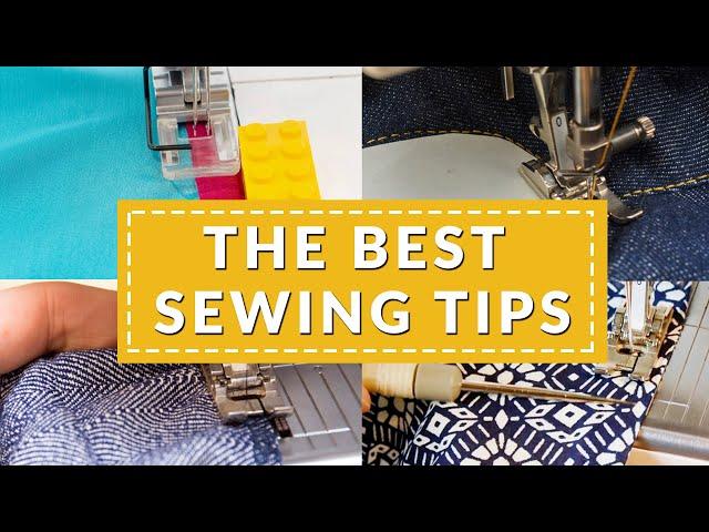 10 game-changing sewing tips | Sew like a pro