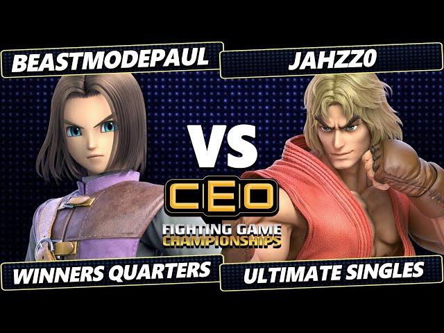 CEO 2024 - BeastModePaul (Hero) Vs. Jahzz0 (Ken) Smash Ultimate - SSBU