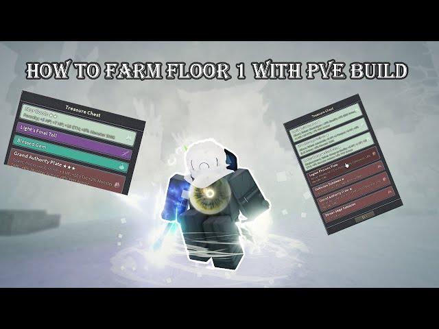 How To Farm Floor 1 with Your Best PVE Build | Deepwoken