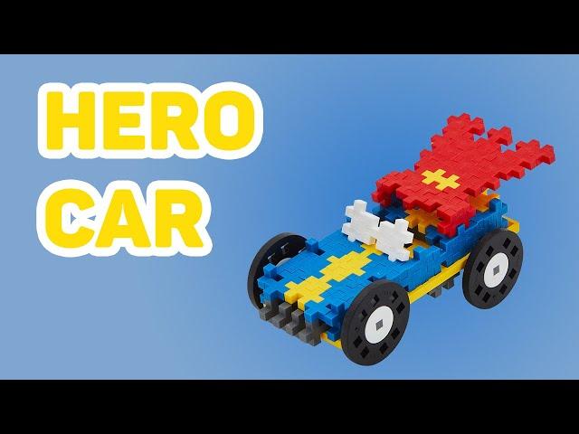 Plus-Plus Color Cars Hero - Stop Motion Video