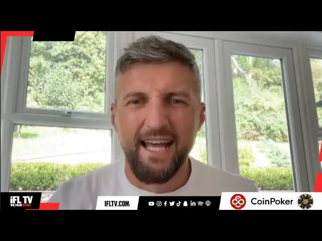 'YOU TALK F**** BULLSH*T' -CARL FROCH /RAW ON ANTHONY JOSHUA BEEF, FURY-USYK, HEARN, KHAN, JAKE PAUL