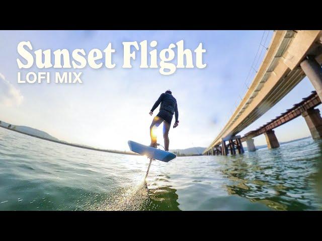 Sunset Flight Lofi Jazz Cafe Mix