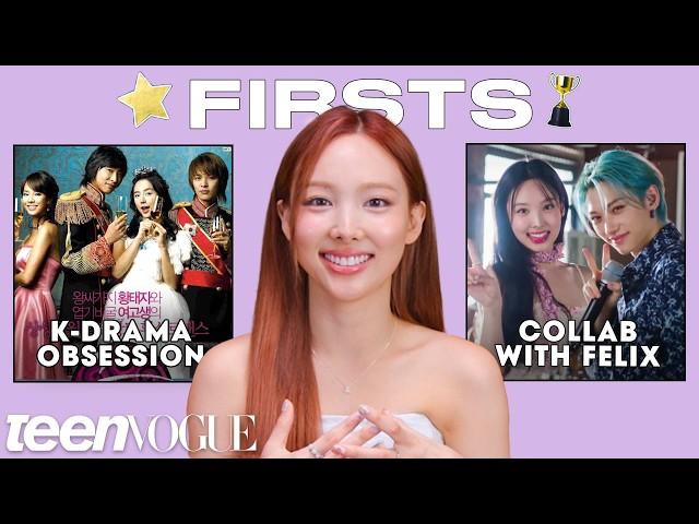 TWICE's Nayeon Remembers Her "Firsts"  | Teen Vogue