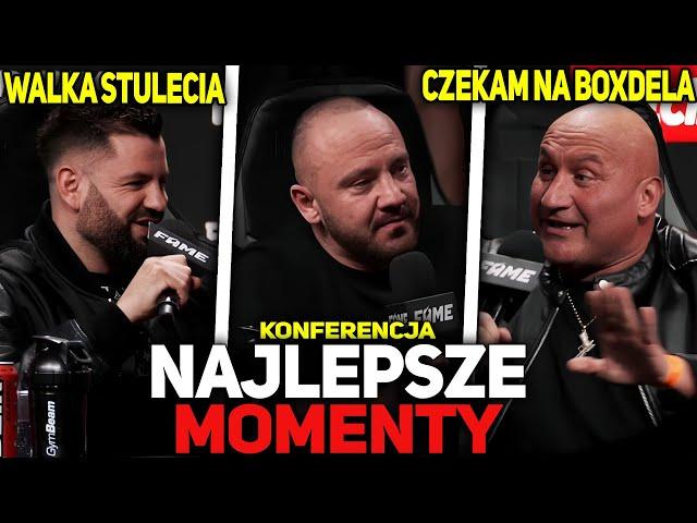 NAJMAN VS GOLA? - KONFERENCJA FAME 25 - NAJLEPSZE MOMENTY *1/3*