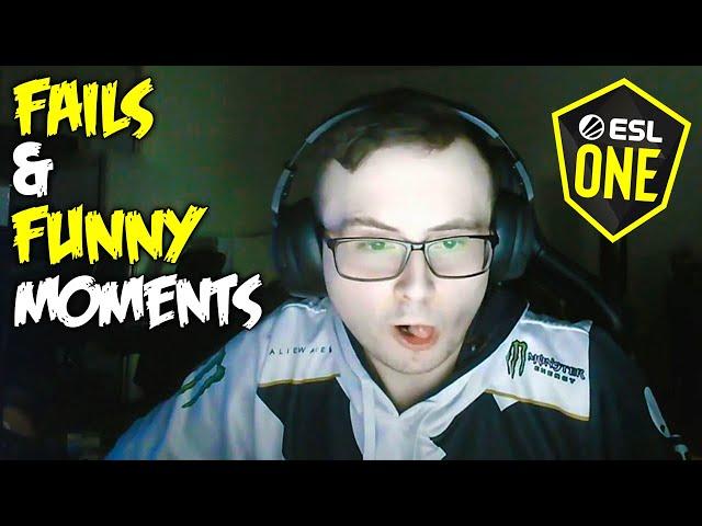 FAILS & FUNNY MOMENTS OF ESL One Cologne 2020 - CS:GO