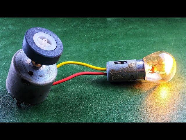 Science Electric Free Energy Charging Mobile 100% With DC Motor New Technology Idea 2019