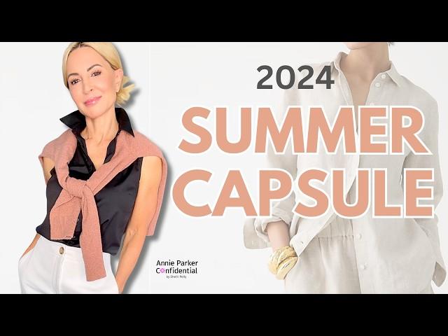 2024 SUMMER CAPSULE WARDROBE: Chic, Relaxed, EASY