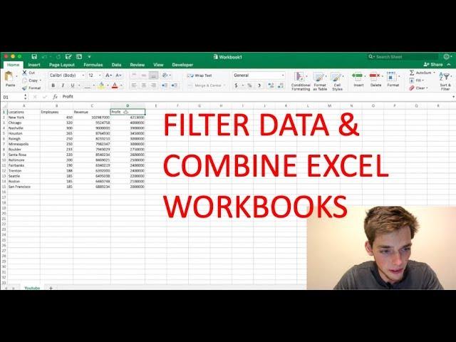 Combining Excel Sheets with Python - Five Minute Python Automation Scripts Tutorial