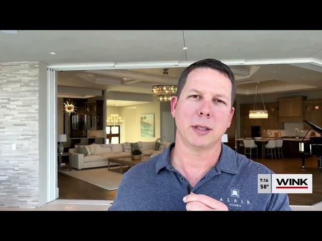 Fort Myers Custom Home Featured on WINK | Alair Homes Sanibel