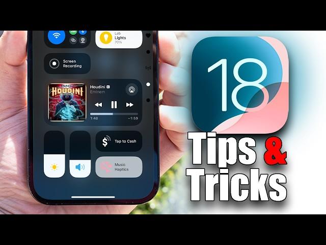 iOS 18 - The BEST Hidden Features & Tips!