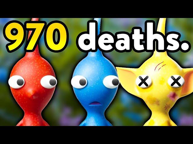 I 100%'d Pikmin: A Horror Game in Plain Sight