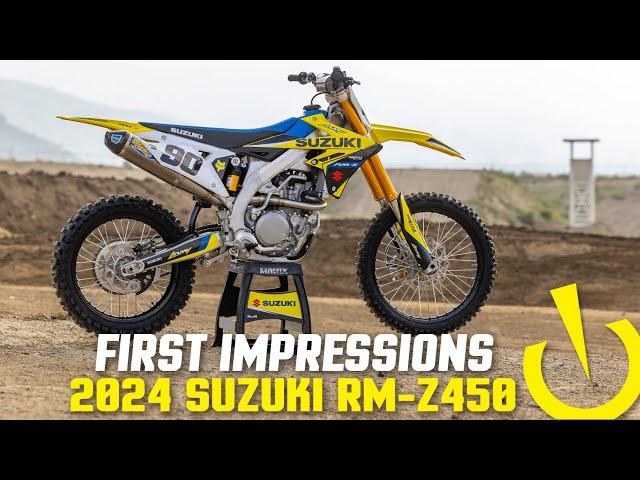 2024 Suzuki RMZ-450 | First Impressions