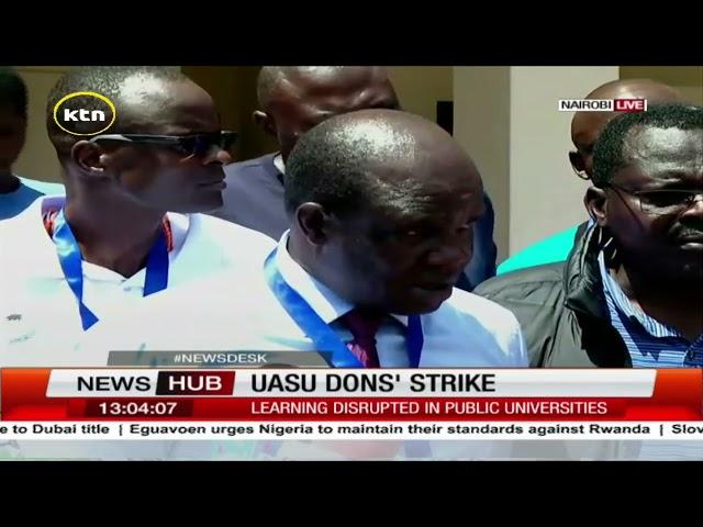 UASU Dons' strike: Learning disrupted in public universities