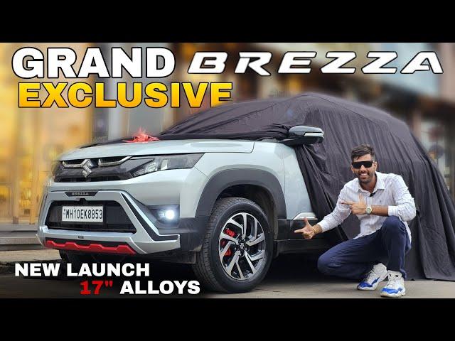 INDIA'S FIRST GRAND BREZZA EXCLUSIVE EDITION WITH NEW LAUNCH 17" ALLOYS..!!