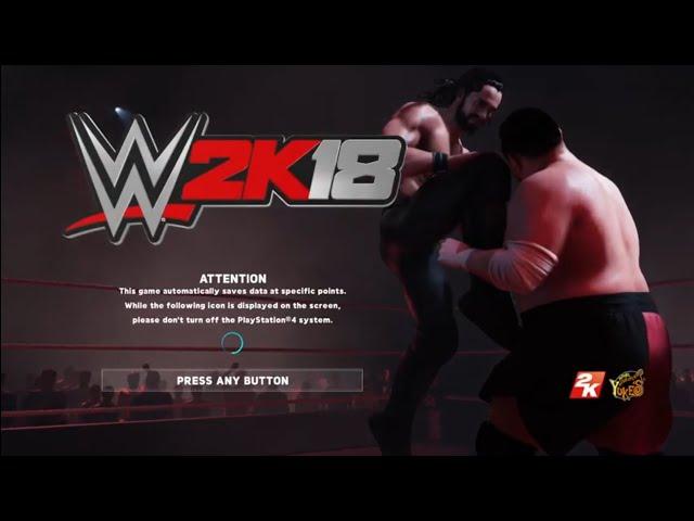 WWE 2K18 -- Gameplay (PS4)