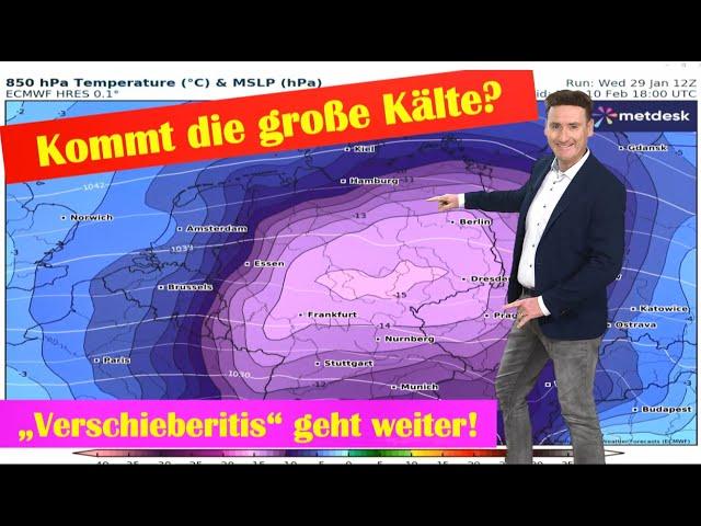 "So wird das nichts mehr mit Winterwetter". "Verschieberitis" geht weiter! Kälte verfehlt uns …