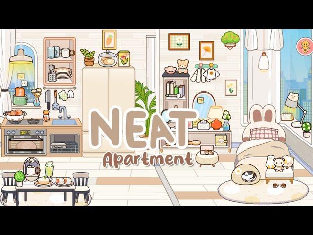 Miga World NEAT APARTMENT DECORATIONS  IDEAS| AESTHETIC APARTMENT | Miga town |tocaboca