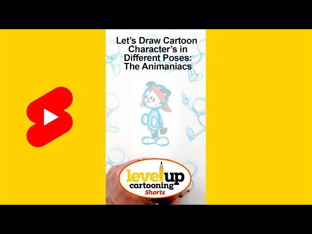 Let's Draw Cartoon Characters in Different Poses