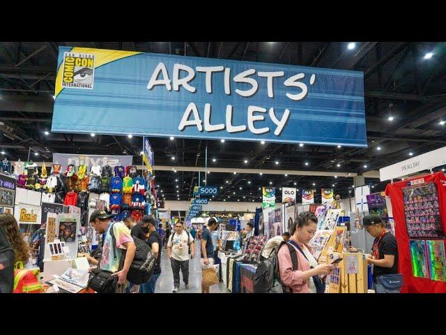 SDCC 2024 Artist Alley @ San Diego Comic Con