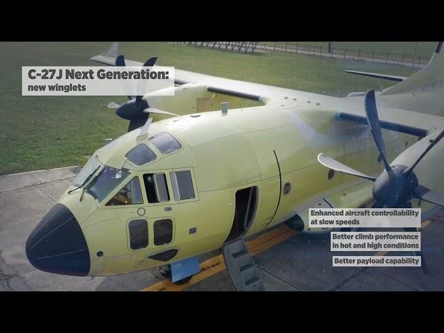 C-27J Next Generation II Pilot Aircraft Tour