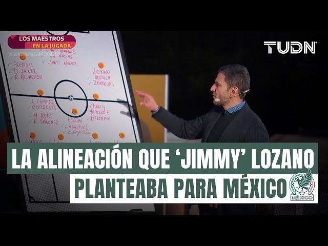  Así proyectaba 'Jimmy' Lozano a la Selección, ¿Qué podremos ver en Copa Oro    TUDN