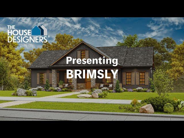 Brimsly 3 Bedroom Cottage Style House, Plan 10359