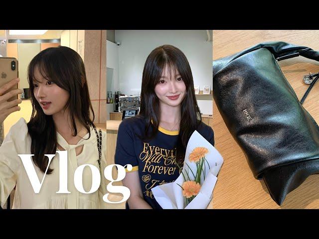𝑽𝒍𝒐𝒈. 직장인 브이로그 | 데일리백 추천| 대전 당일치기| 성심당| 에잇세컨즈| 유니클로 추천템| 베리시 나시| 출근룩| 인천맛집