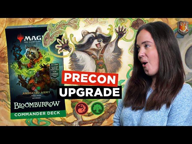 “Animated Army” Precon Upgrade | Bloomburrow | The Command Zone 621 | MTG EDH Magic Gathering